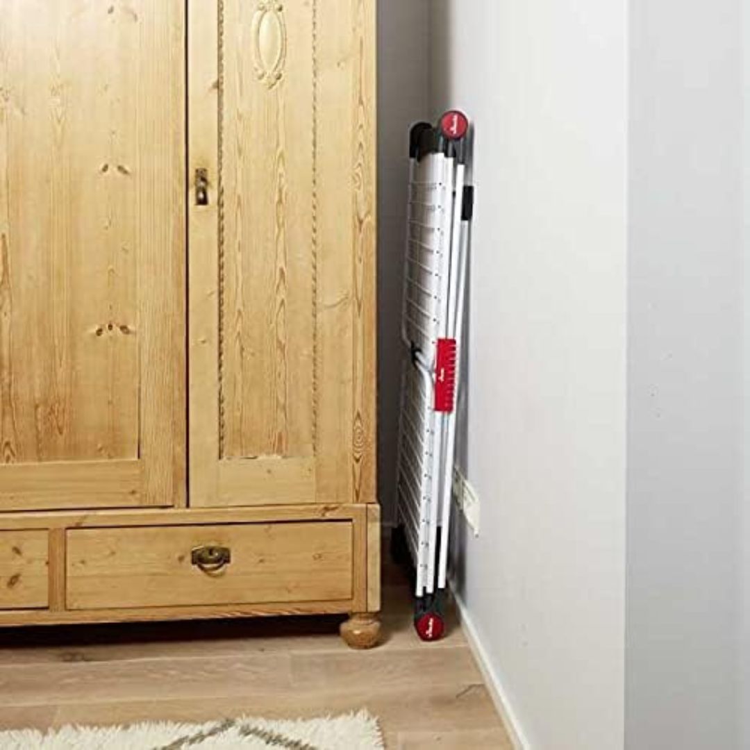 Stendibiancheria con aste telescopiche ed estendibile fino a 2 metri - Vileda Infinity Flex Plus