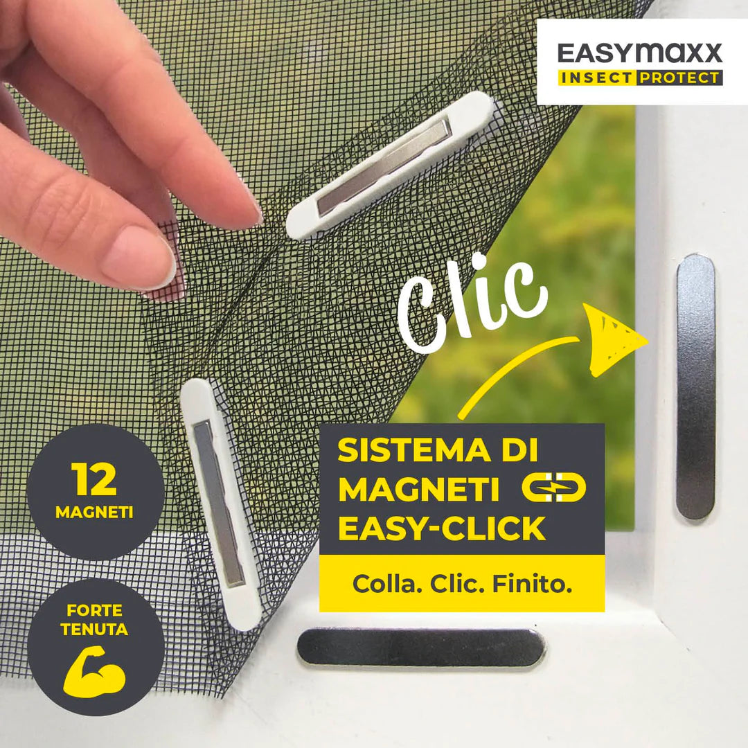Zanzariera magnetica finestra | EASYmaxx Magic Click