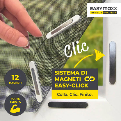 Zanzariera magnetica finestra | EASYmaxx Magic Click